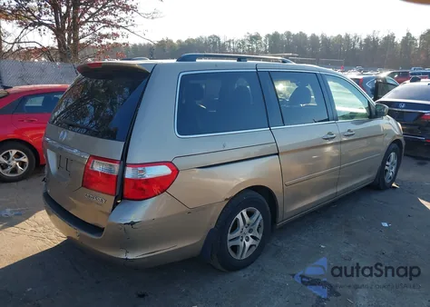 2005 Honda Odyssey Touring from USA, damaged, VIN 5FNRL38865B032647